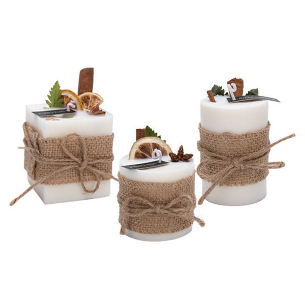 ✨Eco-Friendly Aromatherapy Candle – Rustic Design with Pure Essential Oils